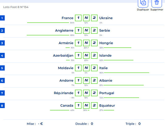 PRONOSTIC DU LOTO FOOT 8 N° 154 du JEUDI 13 NOVEMBRE 2025 - MP4